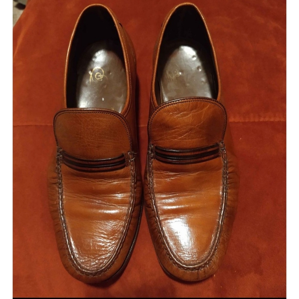 Florsheim Brown Leather Penny Loafers